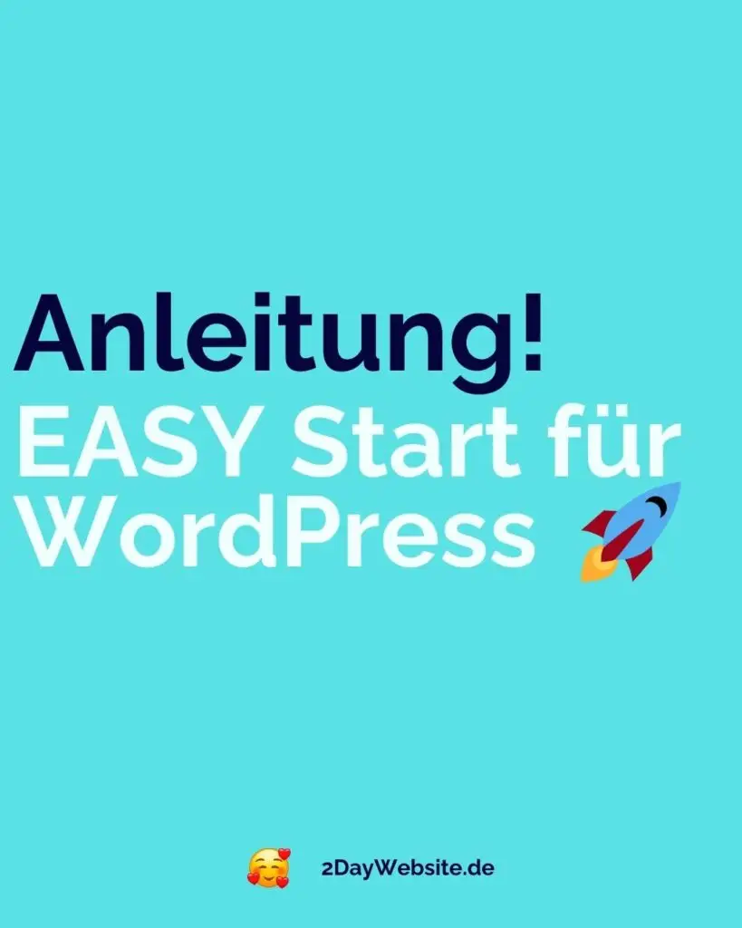 EasyStart für WordPress